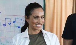 Meghan Markle looks sloppy, unprepared and embarrassing - hasn't she heard of an iron?