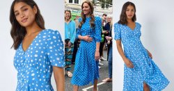 This £45 dress channels Princess Kate's polka dot springtime look