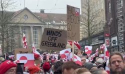 'Hands off Greenland!' Denmark fury erupts at Trump as thousands take to the streets