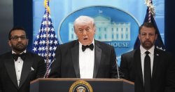 Trump rages 'nothing should interfere' with £296m project after dinner shooting