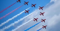 Red Arrows to fly with 7 aircraft instead of 9 for most displays 'because of old engines'
