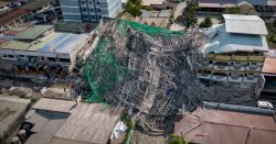 23 people feared trapped as nine-storey building collapses in Philippines