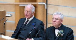 Fury as King Charles made to sit through 'anti-British' play