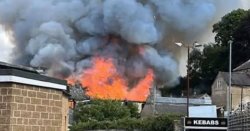 Frome fire LIVE: Huge blaze breaks out next to M&S store as warning issued