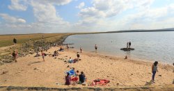 England's bizarre beach that's nowhere near the sea - but hugely popular with tourists
